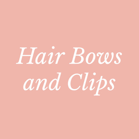 Hair bows and clips