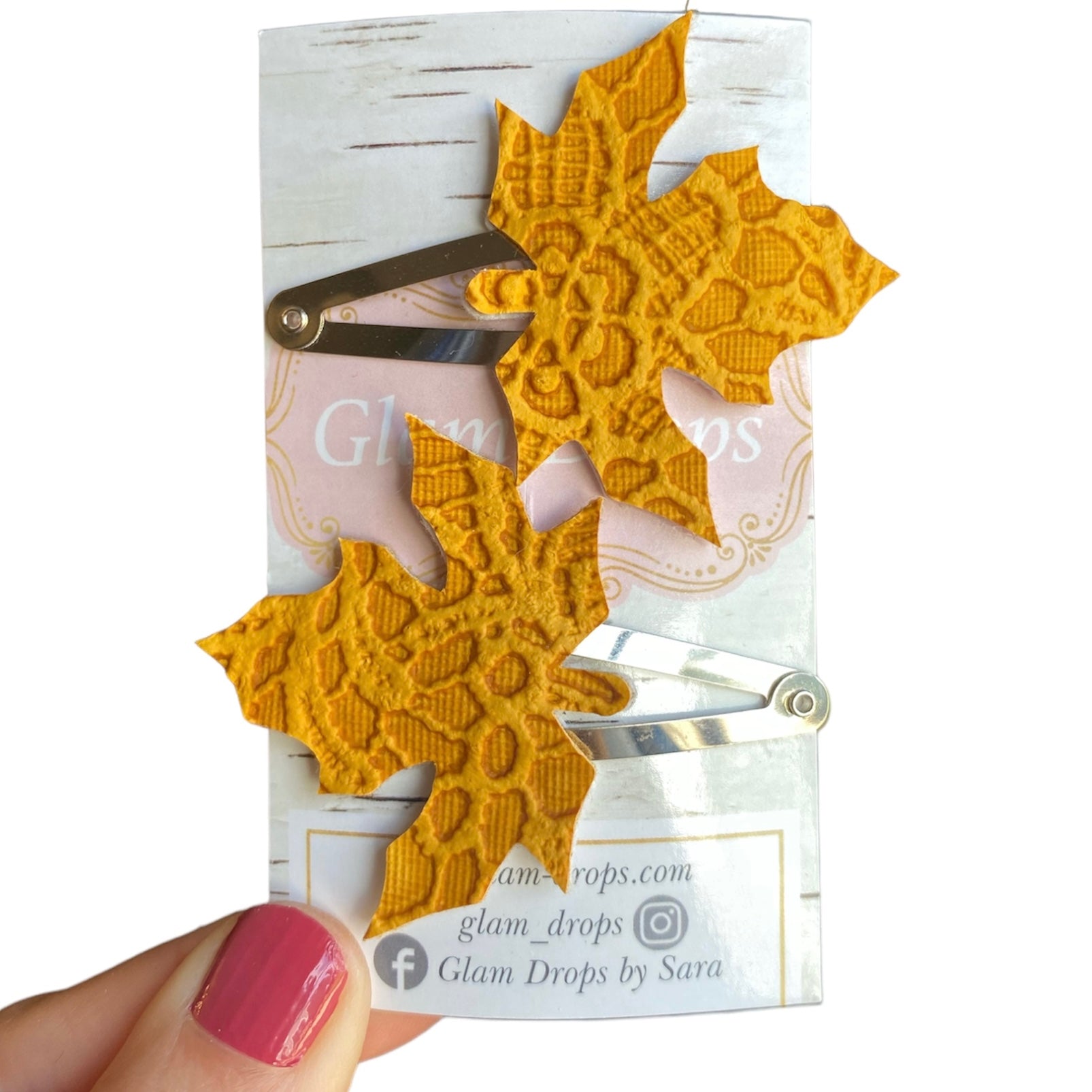 Leaf snap clip set