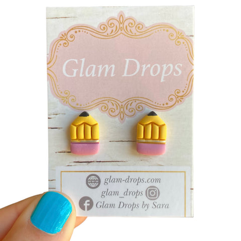 Clay pencil studs