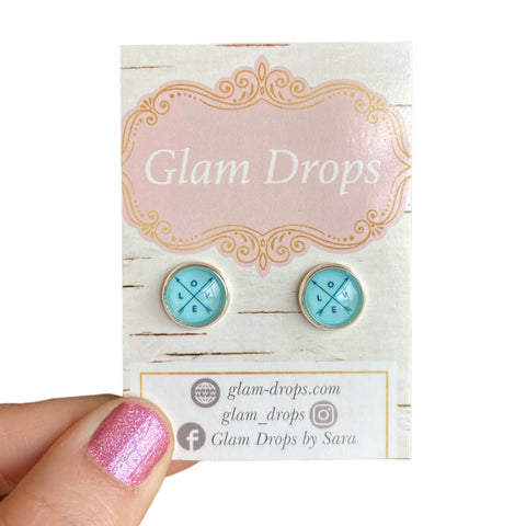 10 mm glass cabs